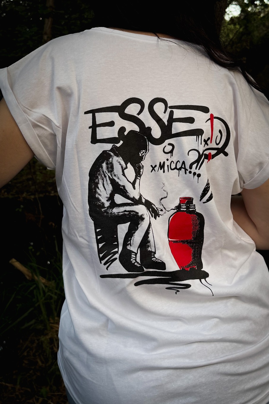 T-shirt original de l'artiste Corse Piombu