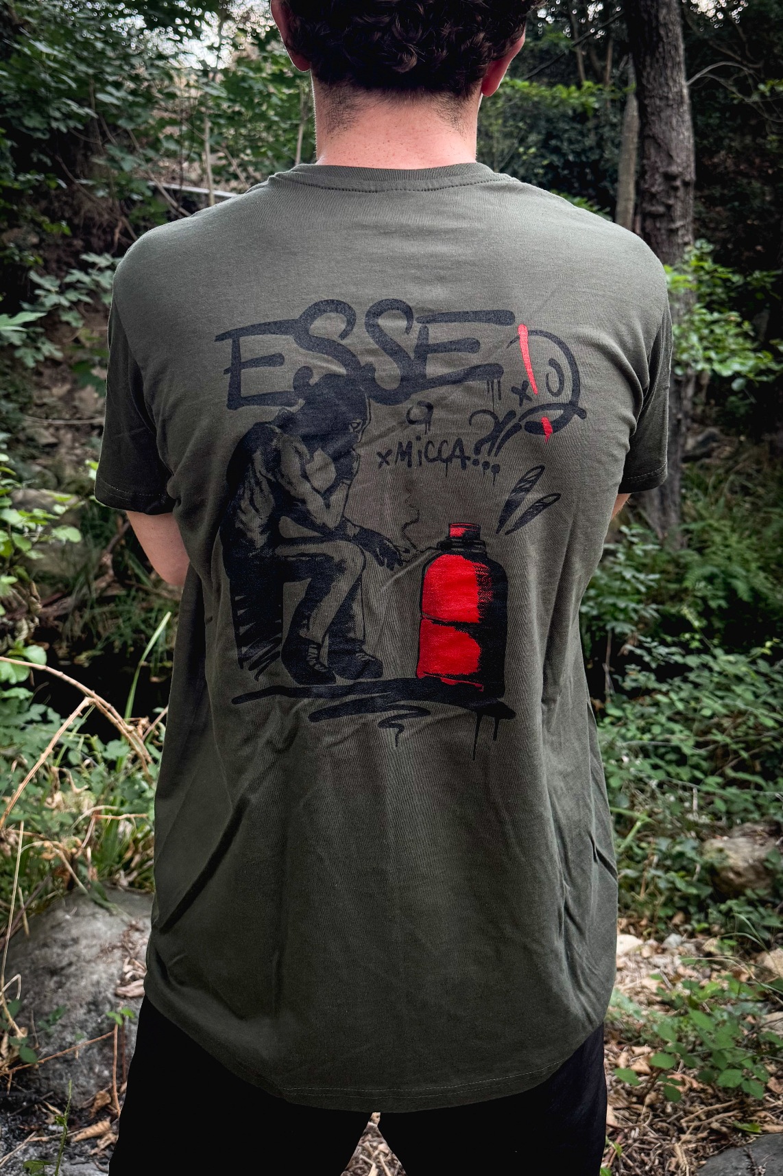 T-shirt original de l'artiste Corse Piombu