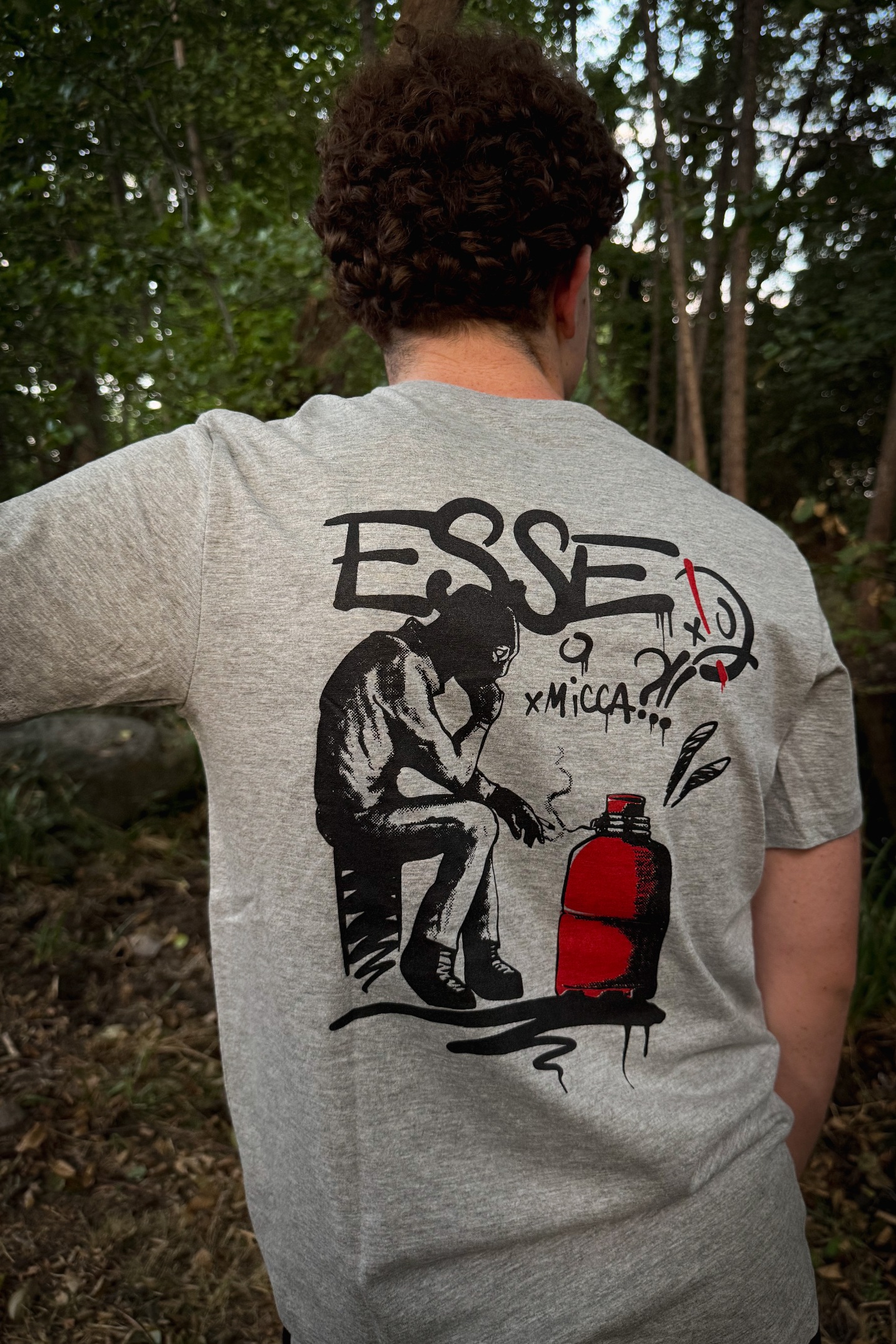 T-shirt original de l'artiste Corse Piombu