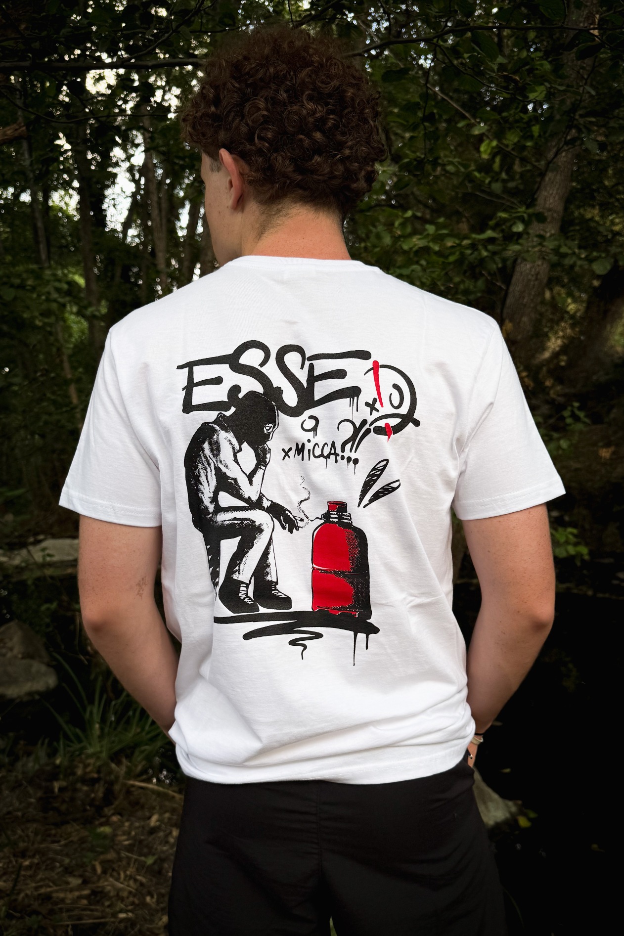 T-shirt original de l'artiste Corse Piombu