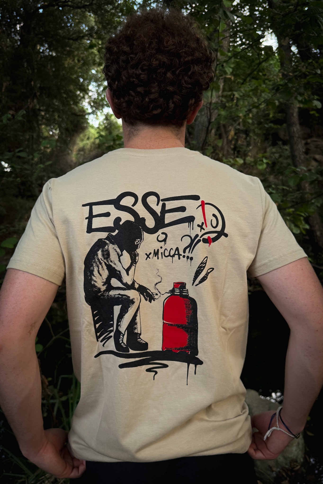 T-shirt original de l'artiste Corse Piombu